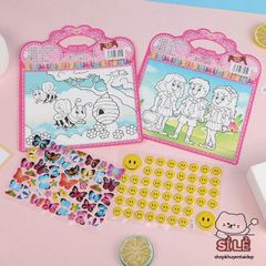 Bộ Decal Dễ Thương Hình Chú Mèo Ngộ Nghĩnh - Sticker Trang Trí Điện Thoại, Ván Trượt & Mũ Bảo Hiểm - Phụ Kiện DIY Độc Đáo