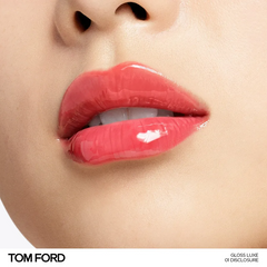 Son Bóng Tom Ford Gloss Luxe Lip 01 Disclosure - Son Môi Đỏ Hồng Đào Chính Hãng, Chất Son Bóng, Dưỡng Ẩm, Sang Trọng, Phù Hợp Mọi Dịp