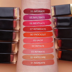 Son Bóng Tom Ford Gloss Luxe Lip 01 Disclosure - Son Môi Đỏ Hồng Đào Chính Hãng, Chất Son Bóng, Dưỡng Ẩm, Sang Trọng, Phù Hợp Mọi Dịp
