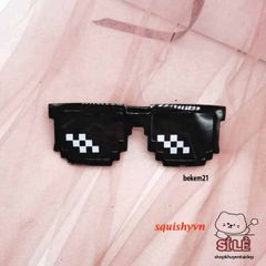Kính Mắt Thug Life Cá Tính Siêu Ngầu - Kính Thời Trang Unisex Bảo Vệ UV, Phong Cách Đường Phố Nổi Bật