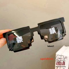 Kính Mắt Thug Life Cá Tính Siêu Ngầu - Kính Thời Trang Unisex Bảo Vệ UV, Phong Cách Đường Phố Nổi Bật