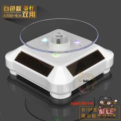 Bàn Xoay 360 Độ Hồng Ngoại Tích Điện - Đế Xoay Trưng Bày Sản Phẩm - Kích Thước 10x10x5cm, Nhiều Màu Sắc Chắc Chắn