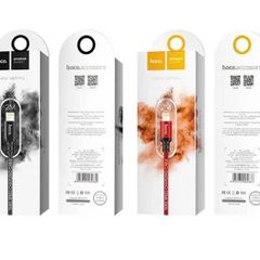 Cáp Sạc Nhanh Hoco X14 cho iPhone - Dây Đồng 1m, Tốc Độ 2.4A, Bện Nylon Bền Bỉ - Phụ Kiện Điện Thoại Tiện Lợi