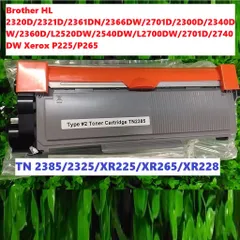 Hộp Mực In Laser TN 2385 Cho Máy In Brother HL-2320D/2361DN/ Xerox P225/P265 - Chất Lượng Cao, Bản In Sắc Nét