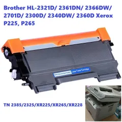 Hộp Mực In Laser TN 2385 Cho Máy In Brother HL-2320D/2361DN/ Xerox P225/P265 - Chất Lượng Cao, Bản In Sắc Nét