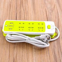 Ổ Cắm Điện Đa Năng Màu Xanh Chống Giật