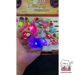 Nhẫn Phát Sáng LED Nhân Vật Hoạt Hình Điều Chỉnh Kích Thước - Quà Tặng học Sinh và Đồ Chơi Trẻ Em Thú Vị