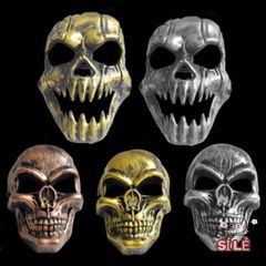 Mặt Nạ Halloween Đầu Lâu Xương Sọ Cho Nam - Phụ Kiện Hóa Trang Độc Đáo, Phong Cách Đặc Biệt, Quà Tặng Dành Cho Fan Hâm Mộ