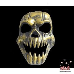 Mặt Nạ Halloween Đầu Lâu Xương Sọ Cho Nam - Phụ Kiện Hóa Trang Độc Đáo, Phong Cách Đặc Biệt, Quà Tặng Dành Cho Fan Hâm Mộ