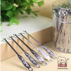 Cây Lấy Ráy Tai Thép Không Gỉ Tiện Dụng - Dụng Cụ Vệ Sinh Tai Gọn Nhẹ, Dễ Dàng Mang Theo Hàng Ngày
