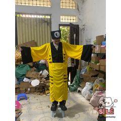 Bộ Trang Phục Pháp Sư Bắt Ma Halloween - Vải Cao Cấp, Giao Hỏa Tốc, Cosplay Đạo Sĩ, Đồ Hóa Trang Cho Trẻ Em