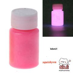 Bột Dạ Quang Phát Sáng 20g - Chất Liệu An Toàn Cho Nghệ Thuật Thủ Công & DIY, Phát Sáng Trong Bóng Tối, 8 Màu Sắc Tùy Chọn