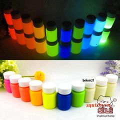 Bột Dạ Quang Phát Sáng 20g - Chất Liệu An Toàn Cho Nghệ Thuật Thủ Công & DIY, Phát Sáng Trong Bóng Tối, 8 Màu Sắc Tùy Chọn