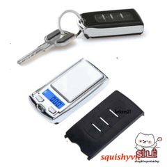 Cân Điện Tử Mini 200G/0.01g - Cân Móc Khóa Tiện Lợi Cho Trang Sức, Gia Vị, Vàng, Kim Cương - Chính Xác Cao, Dễ Mang Theo