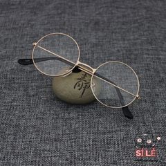 Kính Nobita Tròn Cute Đa Sắc Màu - Kính Mát Giả Cận Thời Trang Dành Cho Nam Nữ, Bảo Vệ Mắt Khi Ra Ngoài