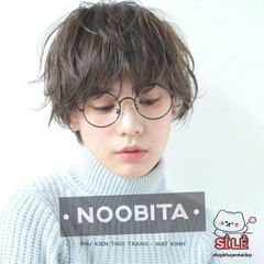 Kính Nobita Tròn Cute Đa Sắc Màu - Kính Mát Giả Cận Thời Trang Dành Cho Nam Nữ, Bảo Vệ Mắt Khi Ra Ngoài