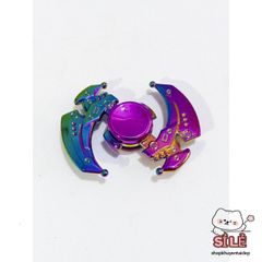 Fidget Spinner Kim Loại G21-40 Gradient - Cán Bằng, Giải Tỏa Stress, Hàng Chất Lượng, Độc Đáo, Vòng Bi êm ái, Kích Thước 6cm x 6cm