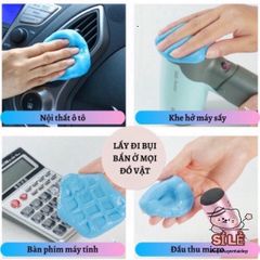 Gel Làm Sạch Đa Năng Super Clean 80g - Giải Pháp Vệ Sinh Ô Tô, Bàn Phím, Thiết Bị Điện Tử Hiệu Quả