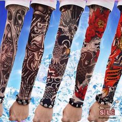 Găng Tay Giả Xăm Phong Cách Phượt - Găng Tay Chống Nắng Với Họa Tiết Thời Trang Dành Cho Nam Nữ - Phụ Kiện Độc Đáo Thời Thượng