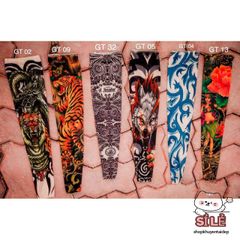 Găng Tay Giả Xăm Phong Cách Phượt - Găng Tay Chống Nắng Với Họa Tiết Thời Trang Dành Cho Nam Nữ - Phụ Kiện Độc Đáo Thời Thượng