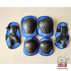 Bộ Bảo Hộ 6 Mảnh Cho Patin và Ván Trượt - An Toàn, Thời Trang, Chống Chấn Thương, Chất Liệu Mút Cao Su Điều Chỉnh
