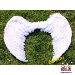 Cánh Thiên Thần Trắng - Phụ Kiện Hóa Trang Cho Bé, Đạo Cụ Chụp Ảnh Dễ Thương, Cotton Mềm Mại, Có Thiết Kế Đẹp Chi Tiết