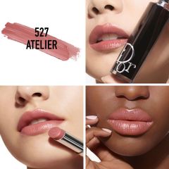 Son Dưỡng Dior Addict Refill 527 Hồng Đất - Son Cao Cấp Phù Hợp Mọi Loại Da, Độ Ẩm Tối Ưu, Thiết Kế Sang Trọng