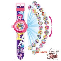 Đồng Hồ Đèn LED Ngộ Ngĩnh Sanrio Kuromi & Melody Cho Trẻ Em - Quà Tặng Dễ Thương 2024