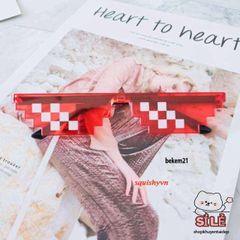 Kính Thug Life 6 Chấm - Kính Mát Phong Cách Gamer Chống Tia UV, Phụ Kiện Thời Trang Độc Đáo Dành Cho Fan Game