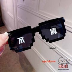 Kính Thug Life 6 Chấm - Kính Mát Phong Cách Gamer Chống Tia UV, Phụ Kiện Thời Trang Độc Đáo Dành Cho Fan Game