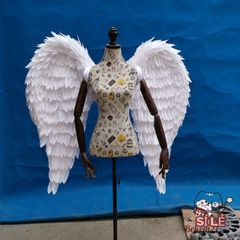 Đôi Cánh Thiên Thần Lông Vũ Rực Rỡ Dành Cho Cosplay Halloween - Trang Phục Hóa Trang Đặc Biệt Cho Trẻ Em và Người Lớn