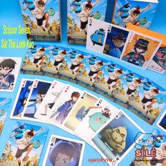 Bộ Bài Poker Hoạt Hình Scissor Seven Dễ Thương - 54 Lá Thẻ Bài Đáng Yêu Cho Fan Anime, Quà Tặng Cho Học Sinh