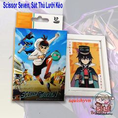 Bộ Bài Poker Hoạt Hình Scissor Seven Dễ Thương - 54 Lá Thẻ Bài Đáng Yêu Cho Fan Anime, Quà Tặng Cho Học Sinh