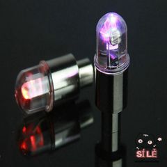 Đèn LED 7 Màu Gắn Van Lốp - Phát Sáng Khi Di Chuyển Cho Xe Đạp, Xe Máy, An Toàn và Sáng Bóng Khi Lái Xe Ban Đêm