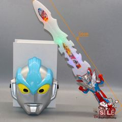 Bộ Trang Phục Siêu Nhân ULTRAMAN Cho Bé Trai - Thời Trang Hóa Trang Halloween với Đèn LED và Âm Thanh Cosplay