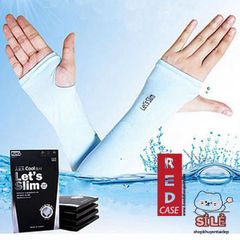 Găng Tay Chống Nắng Let's Slim - Chống Tia UV Không Thấm Nước, Thoải Mái Cho Nam Nữ Khi Thể Thao Ngoài Trời