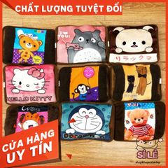 Túi sưởi hình Doremon dễ thương - Túi chườm nóng lạnh mini tiện lợi cho mùa đông ấm áp thú vị
