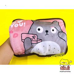Túi sưởi hình Doremon dễ thương - Túi chườm nóng lạnh mini tiện lợi cho mùa đông ấm áp thú vị