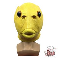 Mặt Nạ Quái Vật Đầu Cá Xanh Lá - Phụ Kiện Halloween Phong Cách Độc Đáo Cho Sự Kiện Hóa Trang và Chụp Ảnh