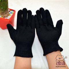 Bộ găng tay cotton trắng/đen - Lựa chọn tiện lợi 10-50 đôi, chất liệu thoáng mát, giá rẻ, dễ sử dụng cho mọi công việc hàng ngày.