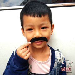 Bộ 12 Râu Giả Mày Đen Hài Hước cho Nam - Phụ Kiện Thời Trang Thú Vị cho Tiệc Halloween và Hóa Trang