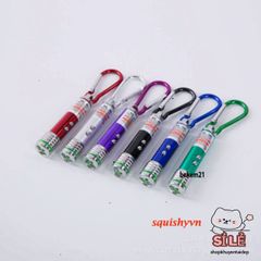 Đèn Pin Laser Mini Đa Năng 3 Tính Năng - Dụng Cụ Tiện Ích Nhỏ Gon Cho Giáo Viên, Kỹ Sư, Sinh Viên – Pin Bật Tắt Đơn Giản