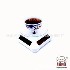 Bàn Xoay Trưng Bày Sản Phẩm 360 Độ - Đĩa Xoay Chụp Ảnh Độc Đáo Bằng Nhựa ABS Chạy Pin hoặc Năng Lượng Mặt Trời