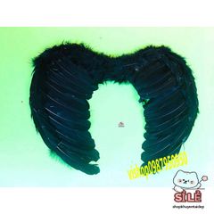 Cánh Thiên Thần và Ác Quỷ Bằng Lông Vũ - Phụ Kiện Cosplay Halloween Size S, M, L - Thời Trang Độc Đáo cho Fan Hâm Mộ