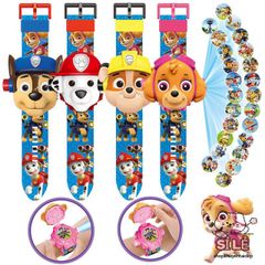 Đồng Hồ Điện Tử 3D Cho Trẻ Em - 50 Mẫu Hình Hoạt Hình Dễ Thương Elsa, Người Nhện, Công Chúa - Đồ Chơi Thông Minh Cao Cấp