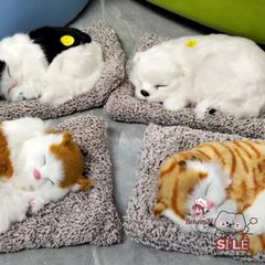 Thú Bông Hút Mùi Than Hoạt Tính Chó Mèo - Decor Xe Hơi, Phòng Ốc, Quà Tặng Đáng Yêu Cho Trẻ Em