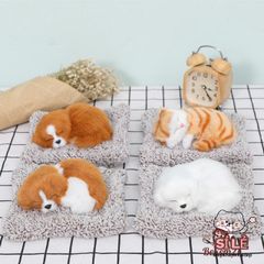 Thú Bông Hút Mùi Than Hoạt Tính Chó Mèo - Decor Xe Hơi, Phòng Ốc, Quà Tặng Đáng Yêu Cho Trẻ Em