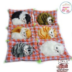 Thú Bông Hút Mùi Than Hoạt Tính Chó Mèo - Decor Xe Hơi, Phòng Ốc, Quà Tặng Đáng Yêu Cho Trẻ Em