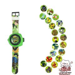 Đồng Hồ Chiếu Hình 3D Ngựa Pony - Đồng Hồ Điện Tử Vui Nhộn Cho Trẻ Em, Hình Nhân Vật Elsa, Người Nhện, Siêu Nhân