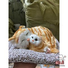Đồ trang trí chó mèo than hoạt tính phát tiếng kêu - Khử mùi ô tô, quà tặng dễ thương cho trẻ em và trang trí nhà cửa